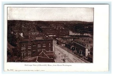1911 Bird's Eye View Haverhill MA, Massachusetts Chase Brothers Pub