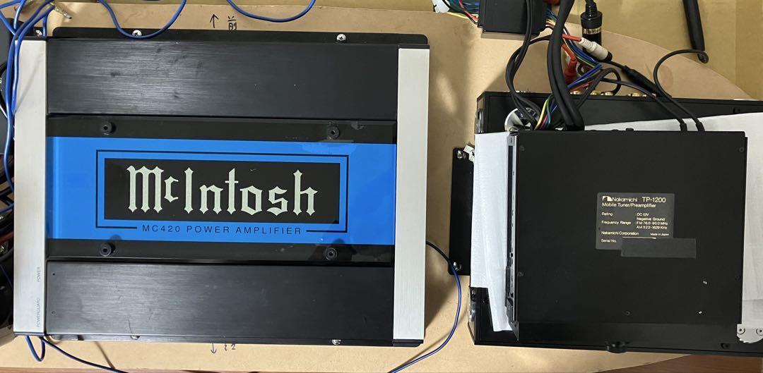 Nakamichi TP-1200+Mclntosh MC420+DA Converter DTA1+CDC-11+SS