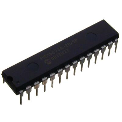 PIC16C73B-20/SP 8-Bit-Microcontroller 20MHz 4096x14 Bit PROM 22 I/O DIP28S