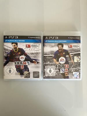 FIFA 13 und 14 für Sony PlayStation 3 - Wie Neu Kaum Gespielt