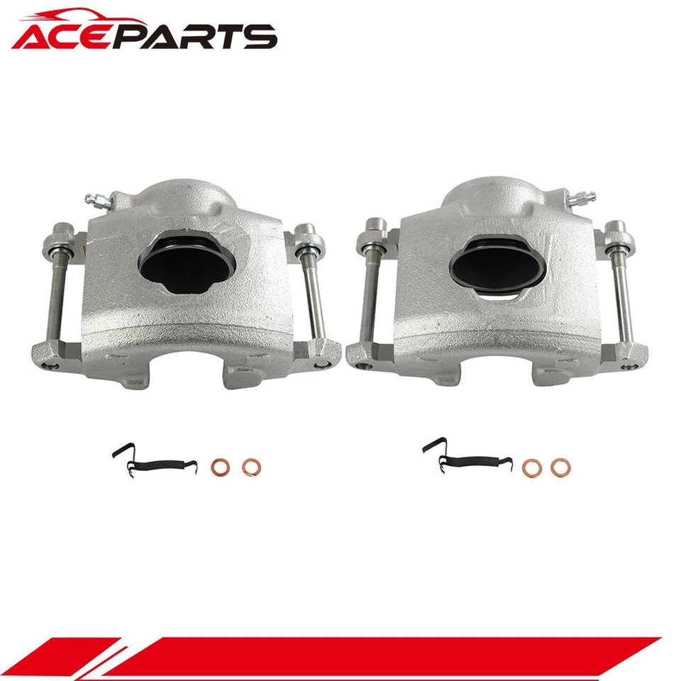 2x Pinzas de freno delanteras para Buick 71-76 Cadillac Chevrolet C10 C20 C30 Suburban Foto 2 de 4