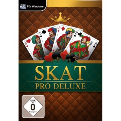 Skat Pro Deluxe für Windows Vista/7/8/8.1/10 von Magnussoft (DVD-Box) (NEU/OVP)