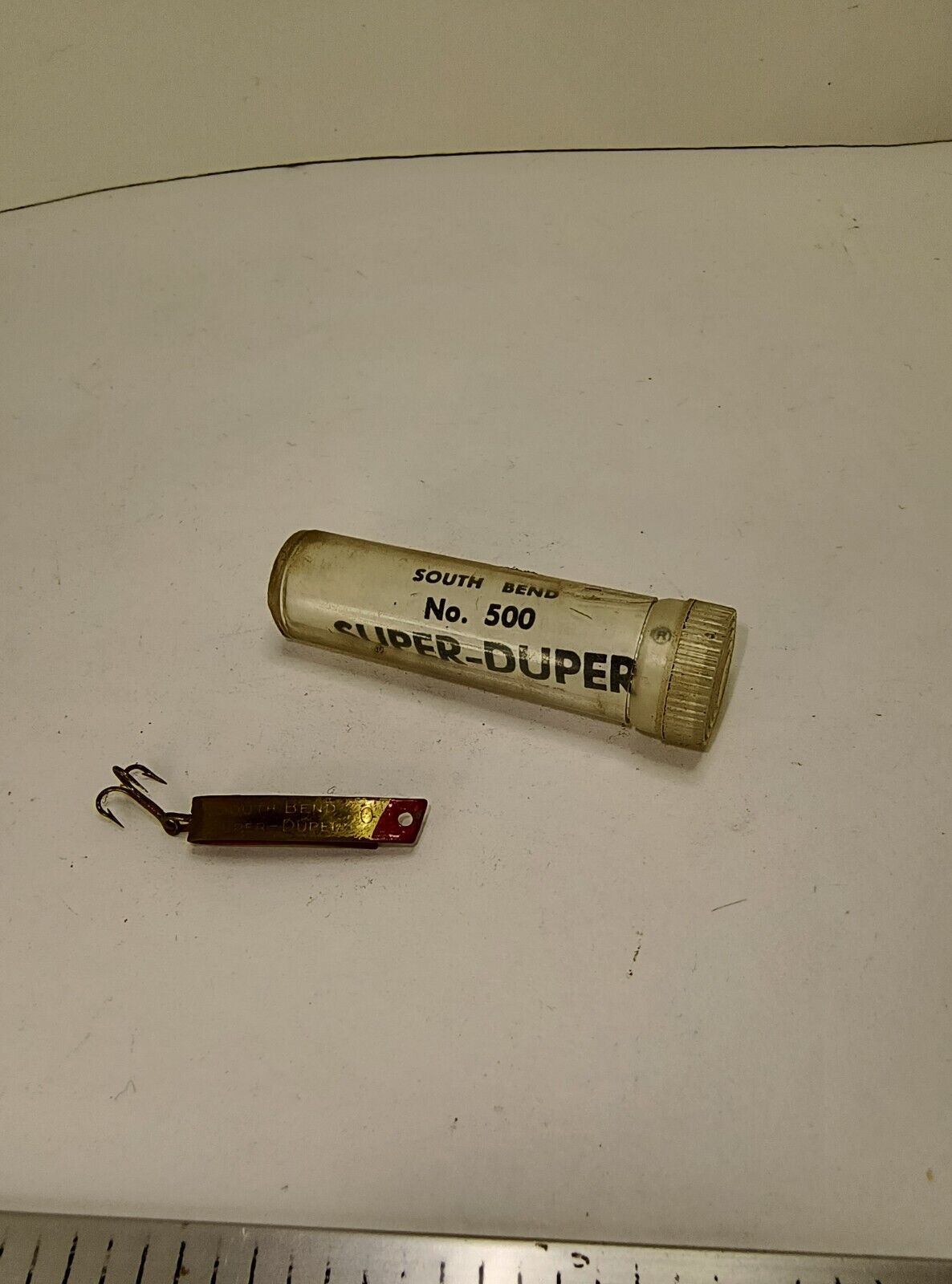Vintage Fishing Lure - South Bend Super Duper no. 500 - Pioneer Recycling  Services