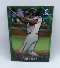 2016 Bowman Chrome Gabby Guerrero Diamondbacks Green Refractor 65/99