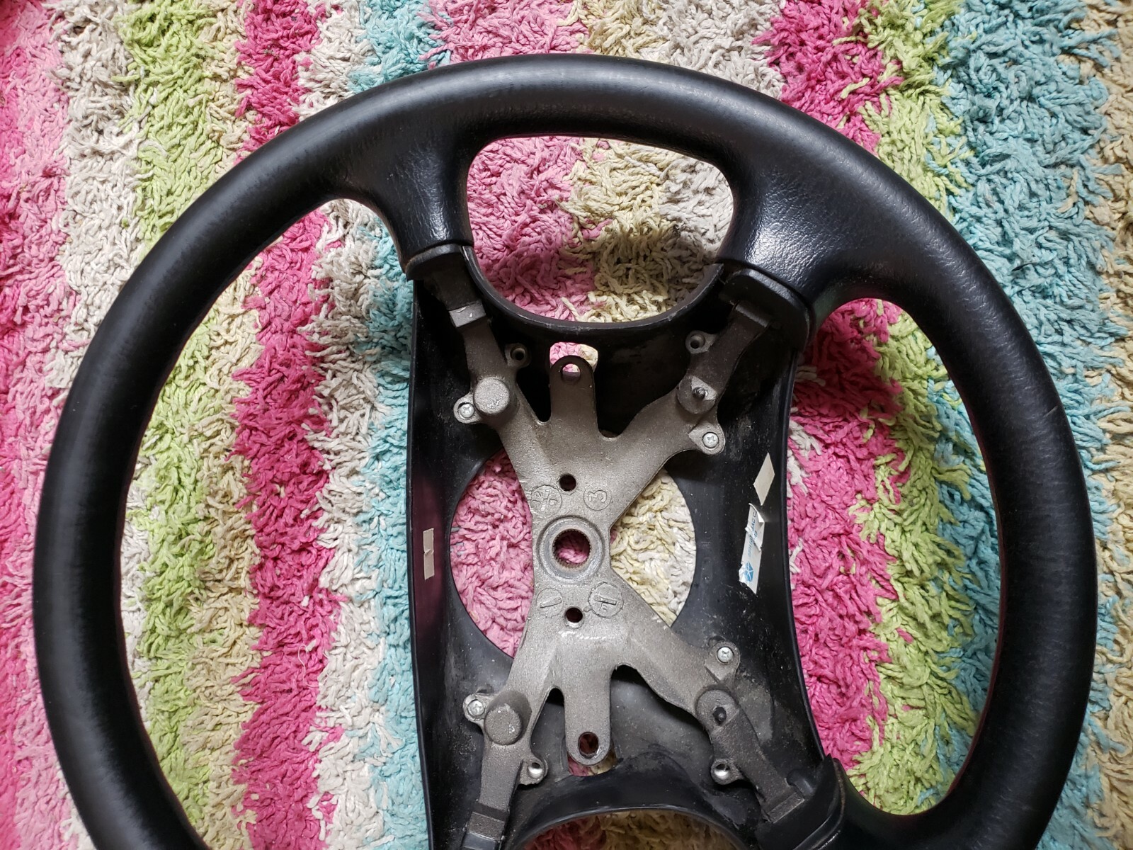 19982001 Dodge Ram 1500 2500 3500 Black Steering Wheel 98 99 00 01 OEM