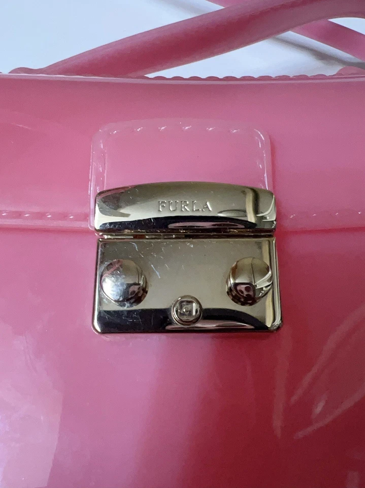 Mini bolso de gelatina Furla vintage de Francia Foto 3 de 4