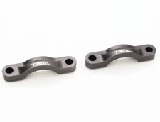 Axial Wraith / SMT10 AR60 Machined Aluminum Differential Bearing Carriers - Grey