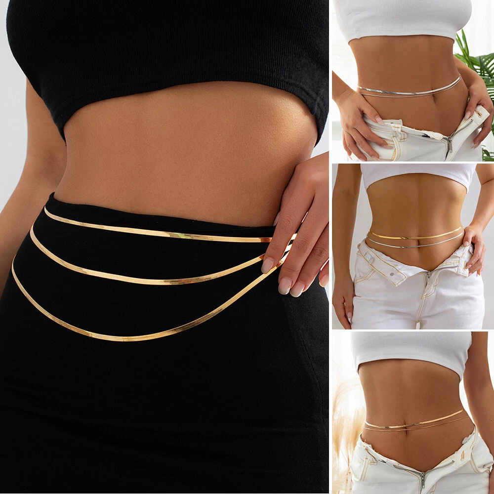 Fashion Harness Waist Body Belly Chain Body Chain Jewellery Belt Gifts For Women
