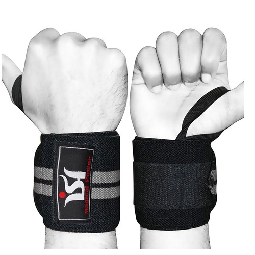 Gym training power weight lifting wrist wraps straps bandage cross fit support - Picture 12 of 54
