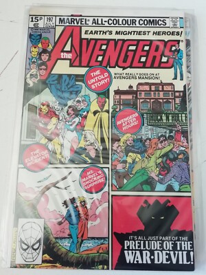 The Avengers #197 july 1980 will conbine postage on multiple items. 