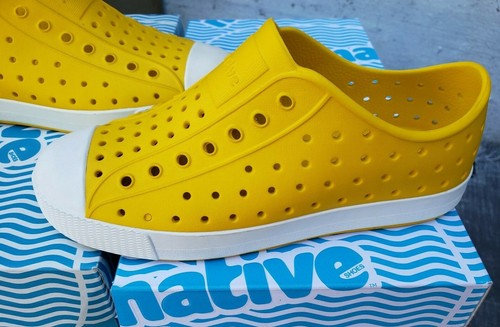 yellow native shoes