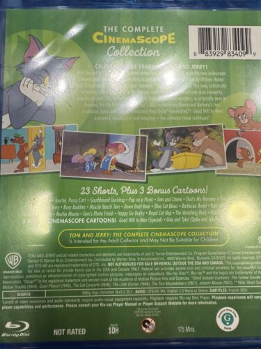 Tom And Jerry The CinemaScope Collection Blu shrinkwrapped IN STOCK - Picture 2 of 2