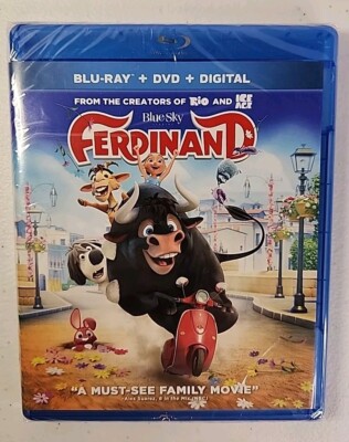 Ferdinand (Blu-ray, 2017) Brand New 