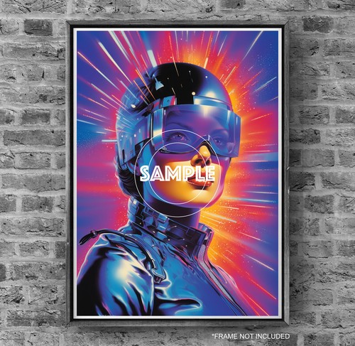SPACE POP ART DRUCKE RETRO AUSSENRAUM MATT KUNSTDRUCKE RACKEN ASTRONAUTEN DRUCKE - Bild 20 von 22