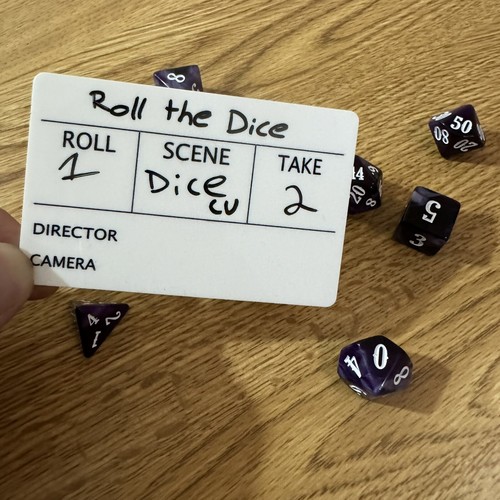 Insert Slate For Video Production | Mini Slate | Macro Micro Slate - Bild 2 von 4