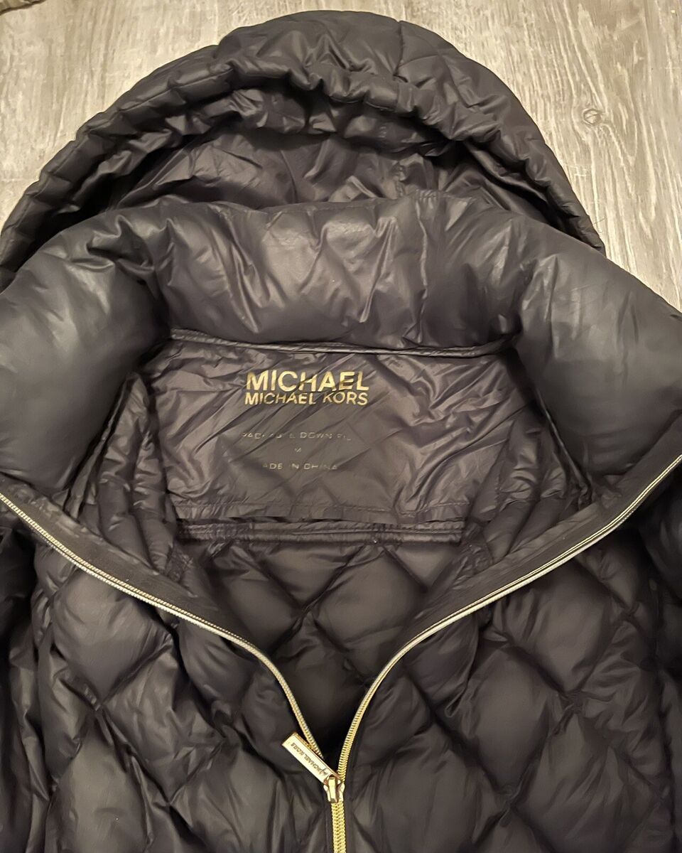 Michael Kors Ultra Light Weight Long Puffer Jacket Knit Michael Kors Ultra Light Weight Long Puffer Jacket Knit