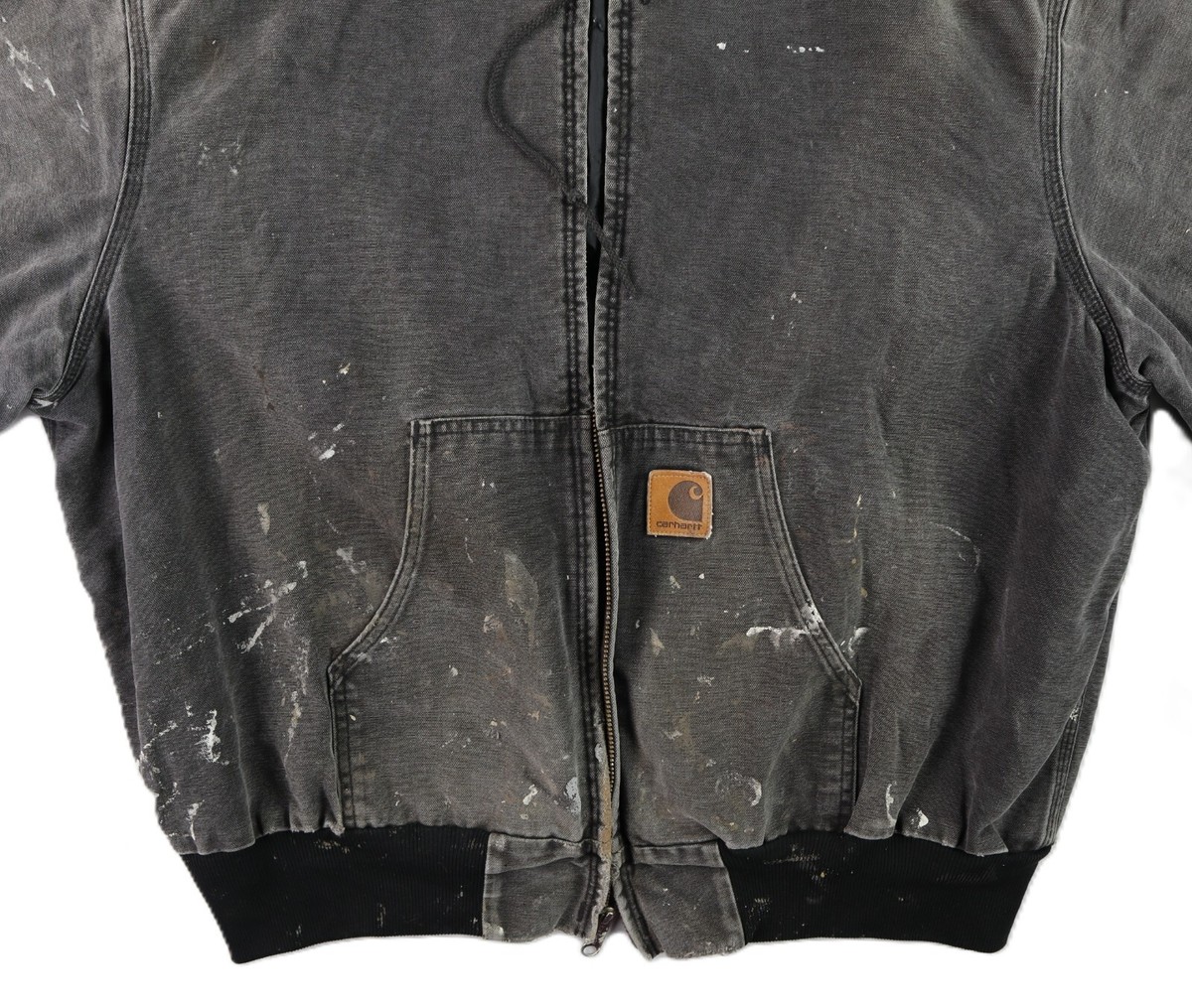 VTG 90's CARHARTT J06 USA Men's 2XL Onyx Black Quilted Lined VTG 90's CARHARTT J06 USA Men's 2XL Onyx Black Quilted Lined