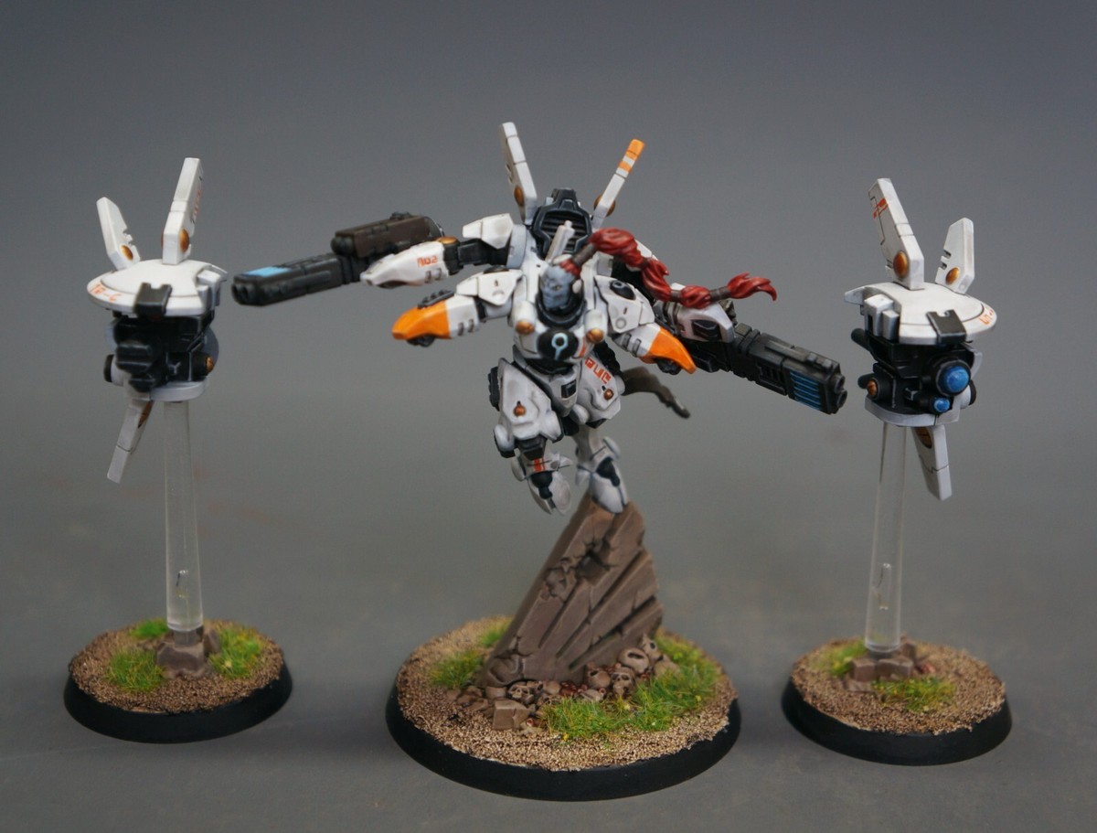 Commander Shadowsun Tau Empire Army Warhammer 40k Presale Painted 