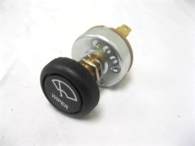 #ad New Universal Street Hot Rod Windshield Wiper Motor Switch w Knob 2 Speed GM $22.65