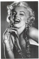 Rare Marilyn Monroe Postcard - Exhibition Edition "The Mythical Marilyn".