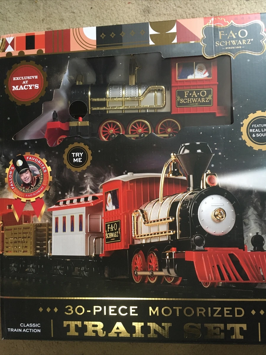 Fao schwarz train set macys cheap