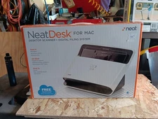 Neat Desk for Mac Desktop Scanner Digital Filing System NEW Open Box