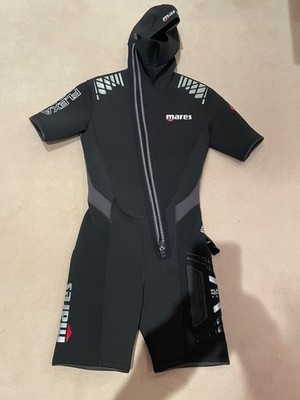 Mares Flexa Core 3mm, Herren Neopren Shorty Grösse S2, 46/48