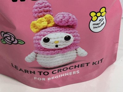 My Melody The Woobles Learn to Crochet Kit for Beginners & Sanrio