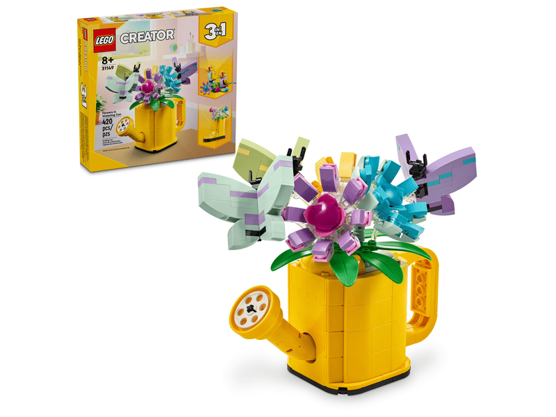 Lego Creator Gialla/Giallo/Gialli 31149 Lego® Creator Annaffiatoio Con Fiori - Immagine 3