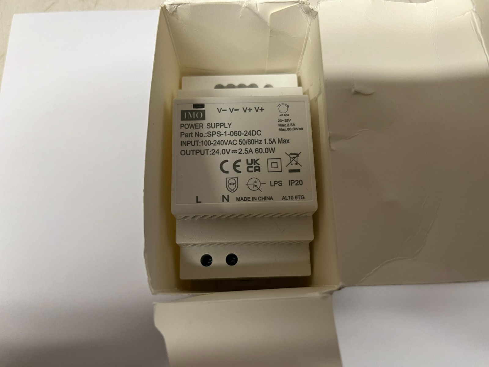 IMO Power Supply SPS-1-060-24DC IMO 24VDC 60W 2.5A NEW