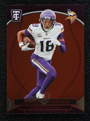 2024 Panini Totally Certified Mirror Red 102/249 Justin Jefferson #60 1s73
