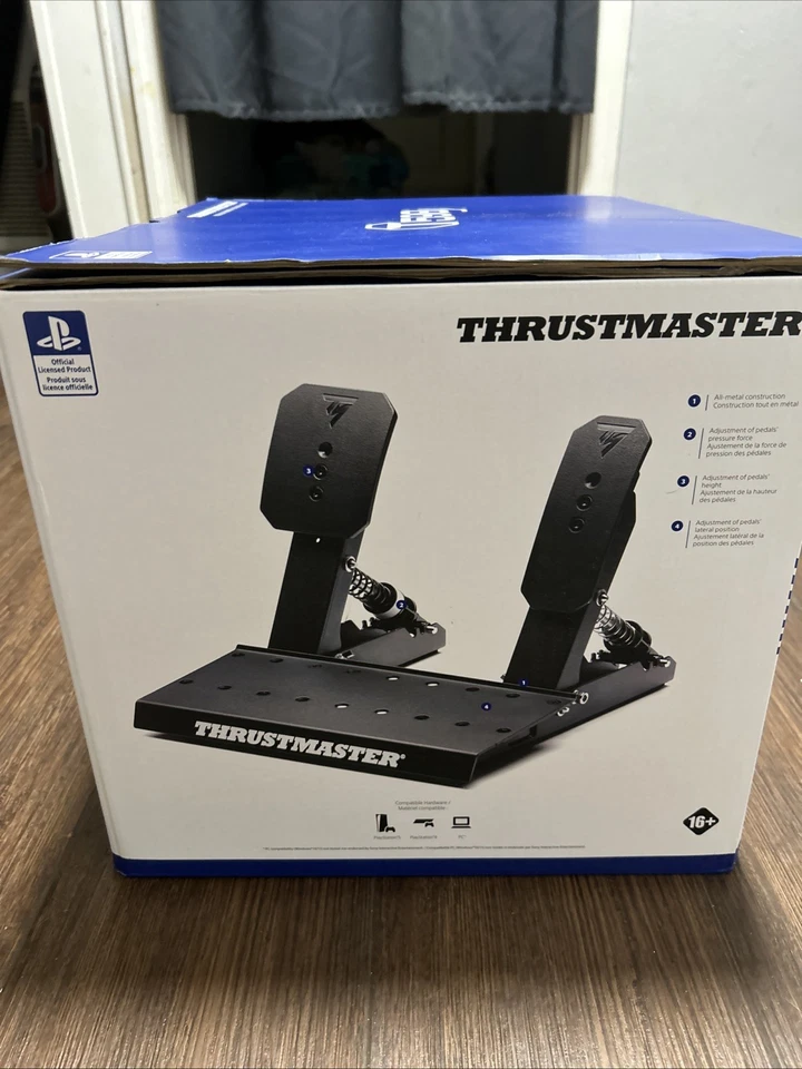 Thrustmaster T598, Direct Axial Drive Force Feedback Racing Wheel and Pedal Set - Image 3 of 4