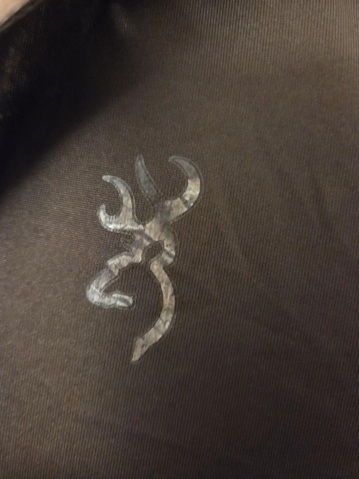 Browning Boys Large  Brown Camouflage Polo Shirt - Image 3 of 4