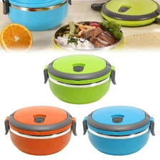 Hot Food Flask Stainless Steel Lunch Box Thermo Vacuums Insulated Travel Storage