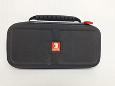 Genuine Nintendo Switch 10 Carrying Case Black Hard Shell Game Storage Inserts