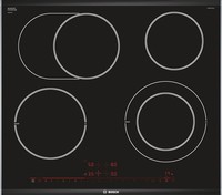 Bosch Serie 8, Elektro-Kochfeld, 60 Cm, Schwarz, Mit Rahmen Aufliegend, PKN675DP