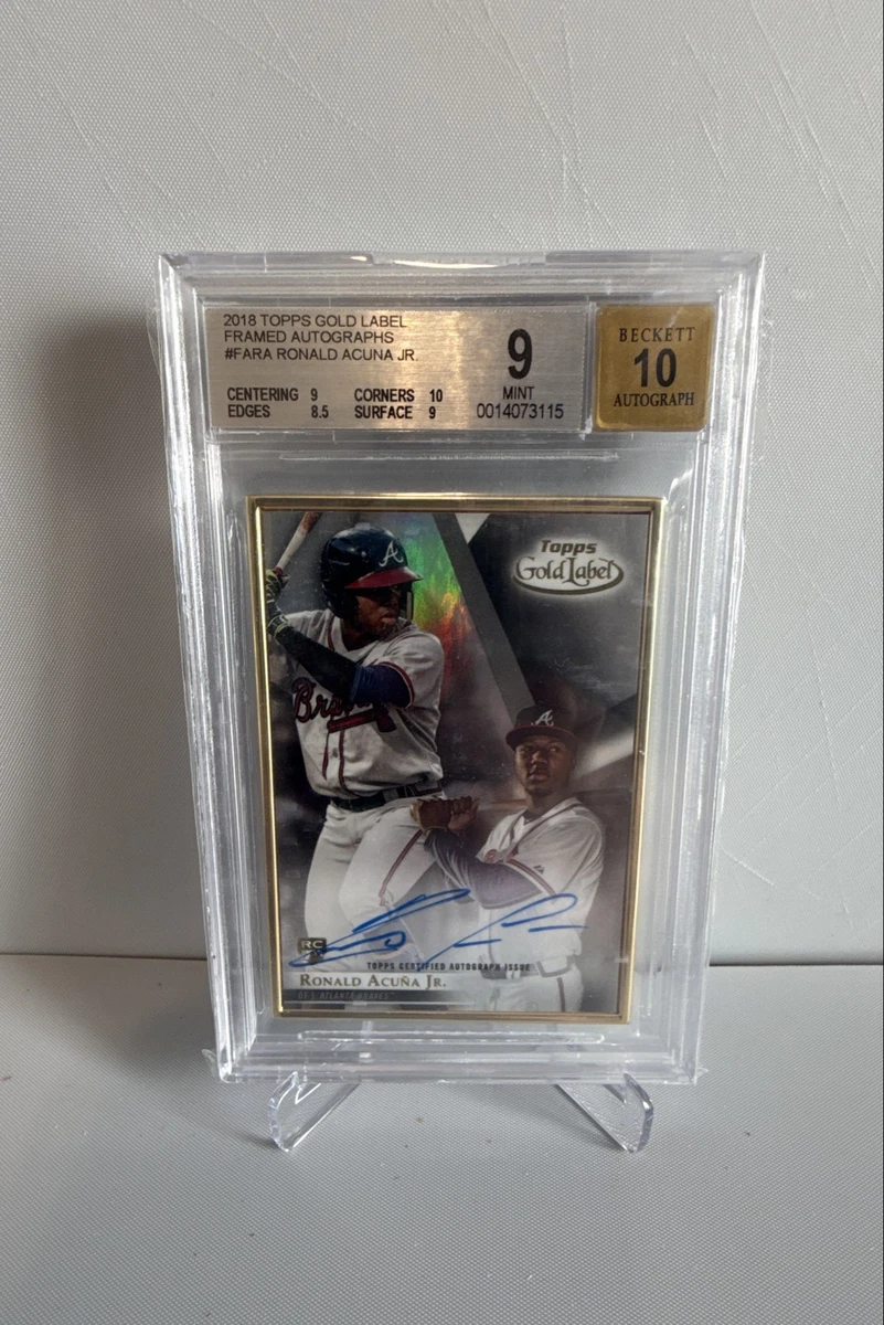 Topps Baseball 2018 Season Ronald Acuña Jr. Sports Trading Cards