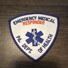 PA Patch- EMR/first Responder DOH Emergency Response