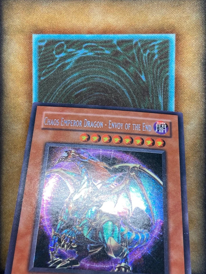 Yugioh Chaos Emperor Dragon - Envoy of the End IOC-000 Secret Rare 1st Ed VLP - Image 2 of 4
