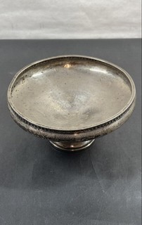 Sterling Silver Weighted Pedestal Candy Dish