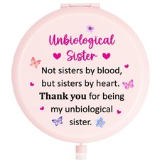 Sister In Law Gifts From Sister Compact Makeup Mirror, Wedding Friendship C1229