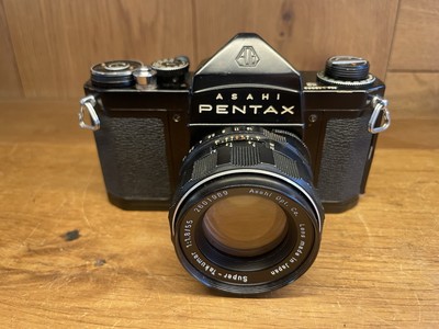 【PENTAX】ペンタックス　S2 f55mm カメラ CLA'd :Rare Black: Near Mint ++* Pentax S2 Late Model Film Camera