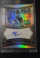 2024 Panini Select - Rookie Signatures Malachi Corley #RSP-MCY Prizm /399 (RC)