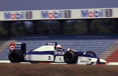 Satoru Nakajima Tyrrell 019 Ford German GP at Hockenheimring on Ju- Old Photo 3