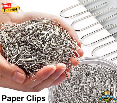 300pcs Large Paper Clips - Durable and Versatile for Office, School and Home Use
