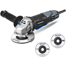 Efficient 6-Amp Angle Grinder with 3 Grinding Discs - Ideal for All Cutting Jobs