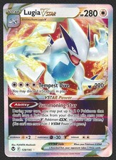 Pokemon Lugia VSTAR 139/195 Full Art Ultra Rare Silver Tempest Near Mint NM
