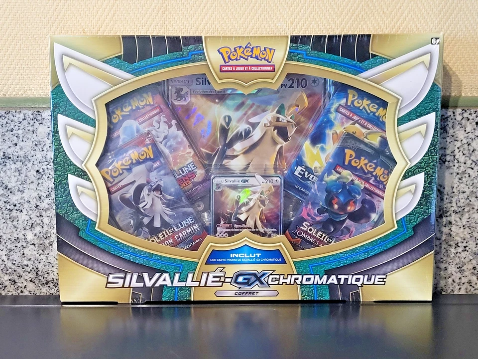 Pokémon - Coffret - Silvallié GX chromatique