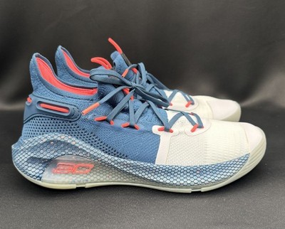 Under Armour Curry 6 Splash Party Basketball Shoes Men Size 9 3020612-405
