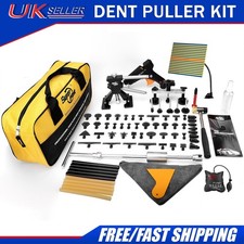 Car Paintless Dent Repair Puller Tabs Bridge Lifter Body Hail Removal Tool Kit
